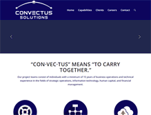Tablet Screenshot of convectus.com